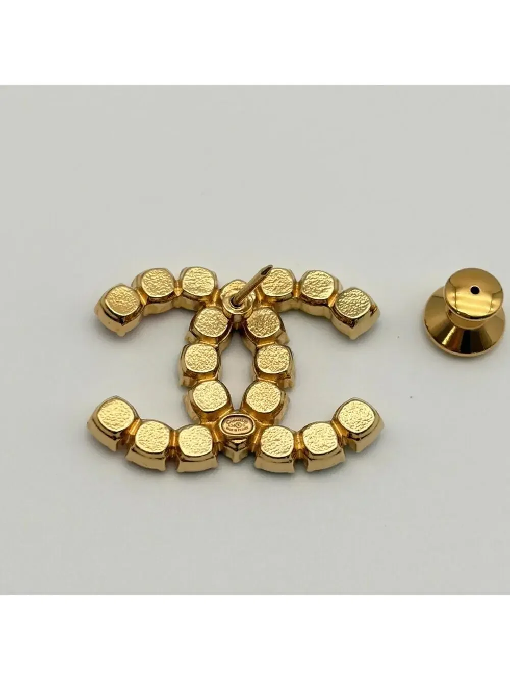 Chanel Cc Logo Brooch Metal #357899C88B